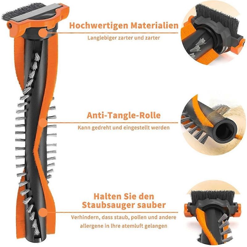 Ersatzfilter Und Bürste Für Philips Speedpro Max Staubsauger, Kompatibel Mit Ph.