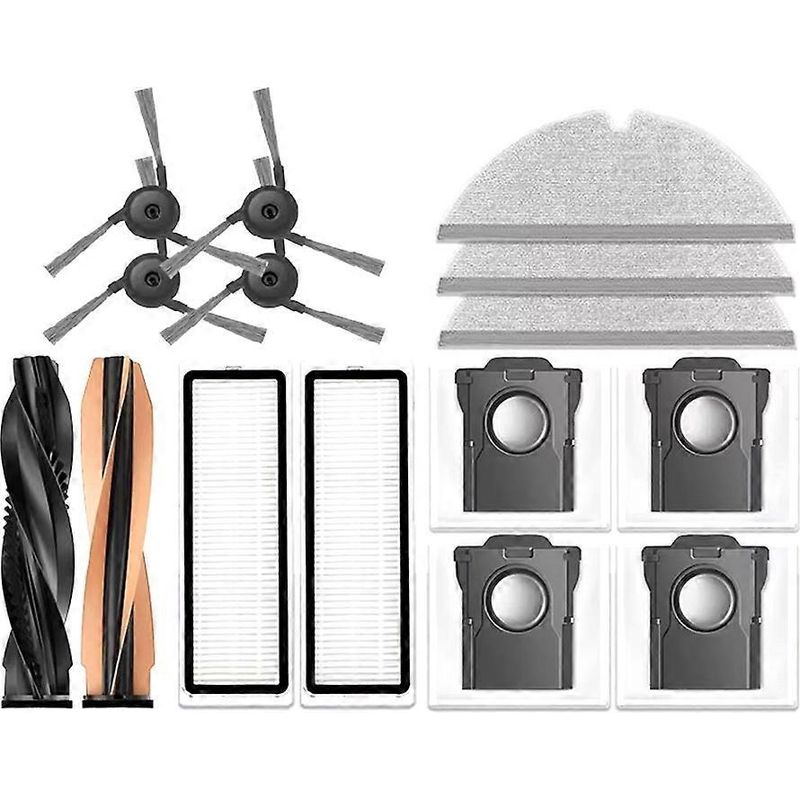 Ersatzteile Für Dreame D20 Pro Plus / Dreame D20 Pro Staubsauger: Hauptbürste, Reinigungstuch, Hepa-filter Und Zubehör.