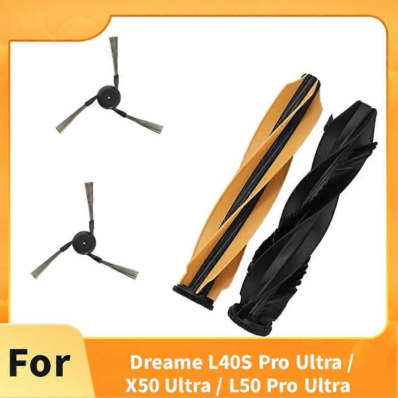 Zubehör Für Dreame L40s Pro Ultra / X50 Ultra / L50 Pro Ultra Staubsauger: Haupt- Und Seitenbürste