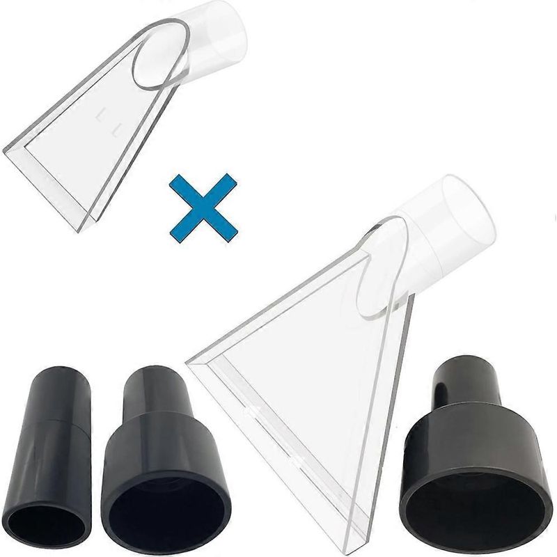 Transparenter Teppichreinigungsaufsatz Mit 2-1/2", 1-7/8" Und 1-1/4" Adaptern Düse Zur Reinigung Von Teppichen Und Polstermöbeln.