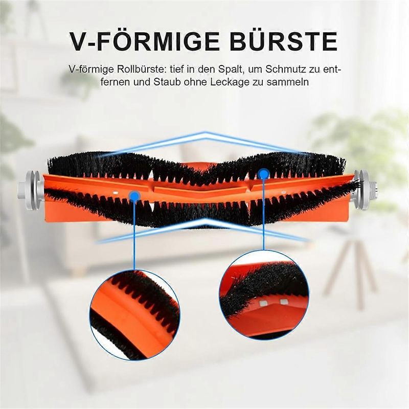 Dreame D9/d9 Max L10 Pro Staubsauger Ersatzteile: Hauptbürste, Hepa-filter, Ersatzteil.