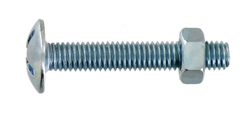 Schlossschraube Verzinkt 5x50 - Vynex - Beutel Mit 7 Stk.