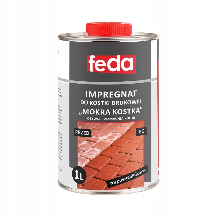 Feda Pflasterstein-imprägnierungswürfel 1 L 1 Stück.