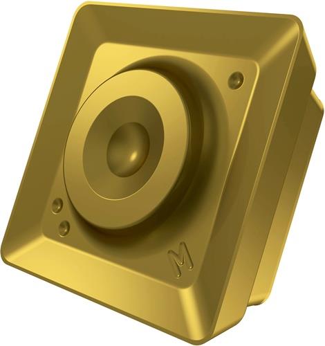 Fräswendeschneidplatte Iso Sdmx 120508en-m:m8330 Tiefe 12mm Pvd Beschichtet Gold