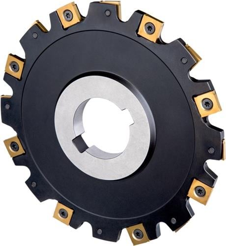 Scheibenfräser Iso 125h12n-s90sn12n6 Tiefe 31mm M. Wendeplatte Schneid-d.125mm