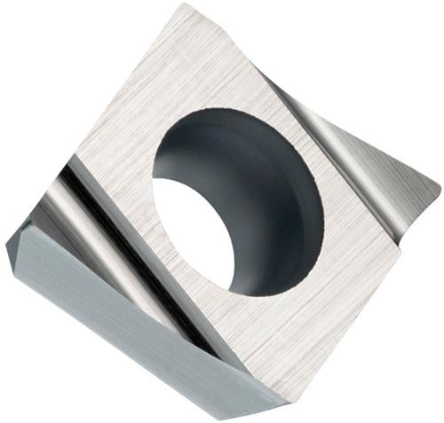 Drehwendeschneidplatte Iso Cpgx 060202fr-jz:tt010 Bohrungs-d. 2,8mm Farbe Grau