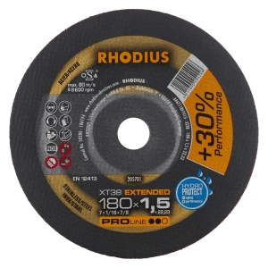 Rhodius Xt38 Metall Trennscheibe Ø180 Mm - 1.5 Mm - 22.23 Mm
