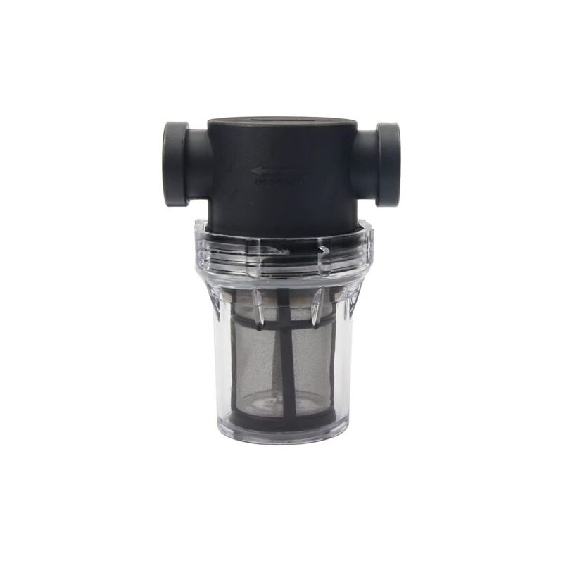 1/2" Wasserpumpenschlauchfilter Mit 100 Mesh Edelstahlsieb, Inline-filter Für Die Gartenbewässerung.