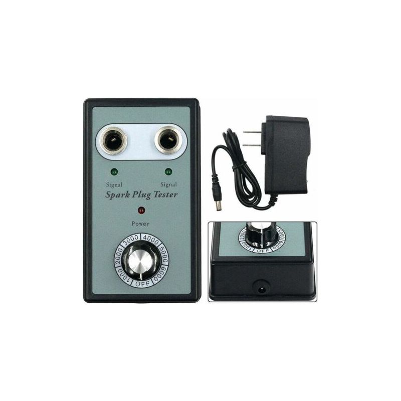 Kfz-zündkerzentester, Doppellochdetektor, Zündkerzenanalysator, Diagnosegerät 5,7 X 3,35 X 1,6 Zoll
