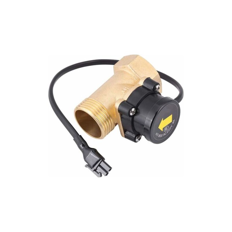 Wasserdurchflussschalter, Ht-800 G1 Gewinde-wasserpumpen-durchflusssensor 220v Automatischer Steuerschalter, Stabile Leistung, Hochtemperaturbeständig.