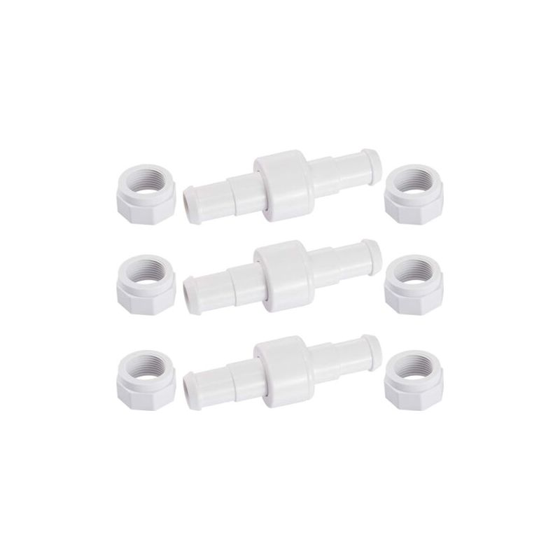D20-set Mit 3 Drehbaren Verbindern Und 6 D15-endkappen, Kompatibel Mit Den Poolreinigungsrobotern Zodiac Polaris 180, 280 Und 380.