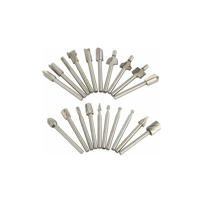 20er-packung Dremel Hartmetall-schneidaufsätze Für Rotationsschleifer.