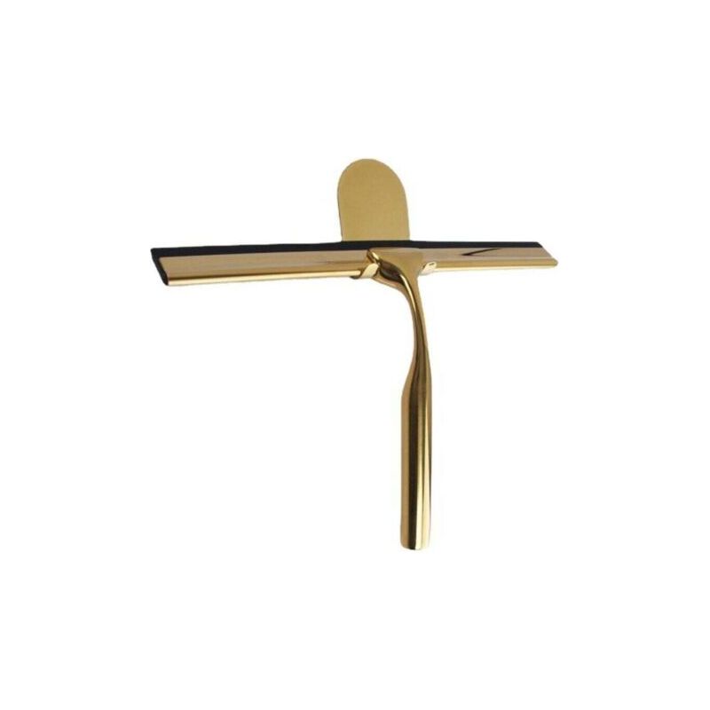 Goldener Glasabzieher, Haushaltsabzieher Aus Edelstahl, Duschabzieher