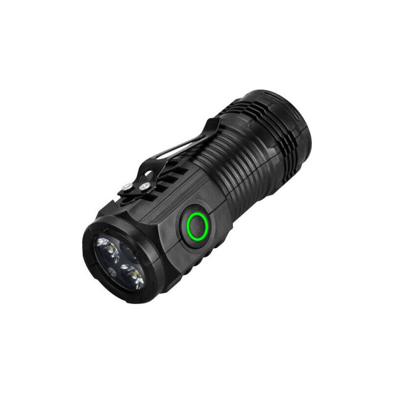 Mini-led-taschenlampe, Tragbare Led-taschenlampe Mit Hoher Leuchtkraft Und Clip, 3 Helligkeitsstufen, Tragbares Licht Für Zuhause, Notfälle, Camping, Spezialbeleuchtung [energieklasse A]
