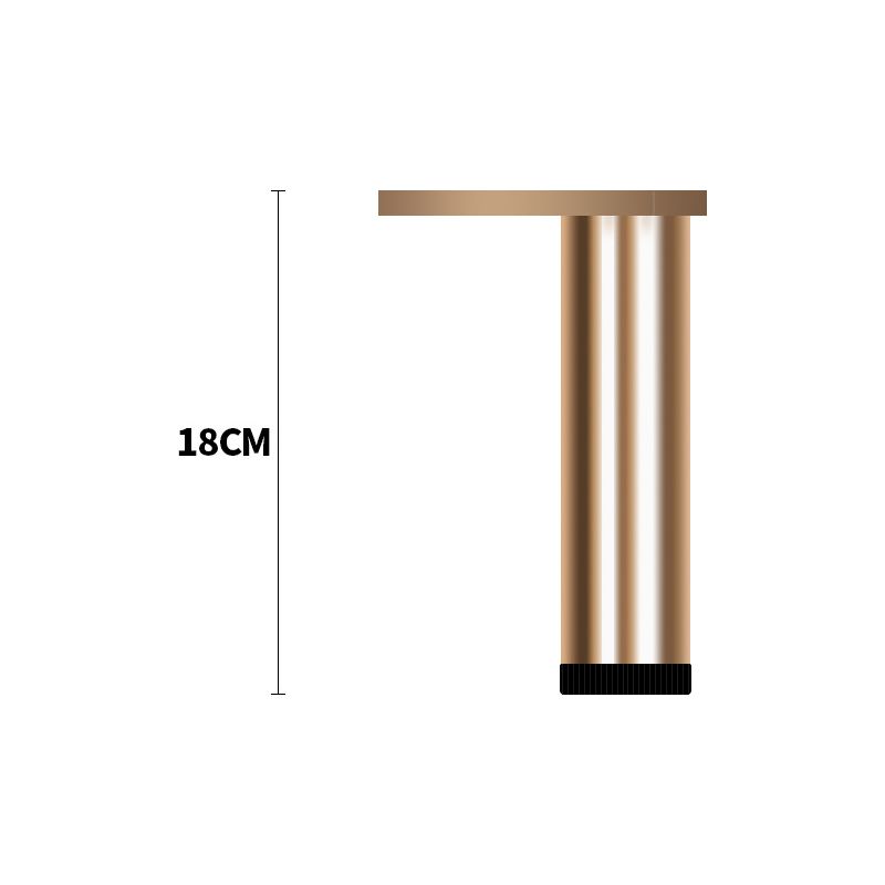 Taishengda 18 Cm Höhenverstellbare Aluminium-schrankfüße Für Küche Und Bad, 4er-pack
