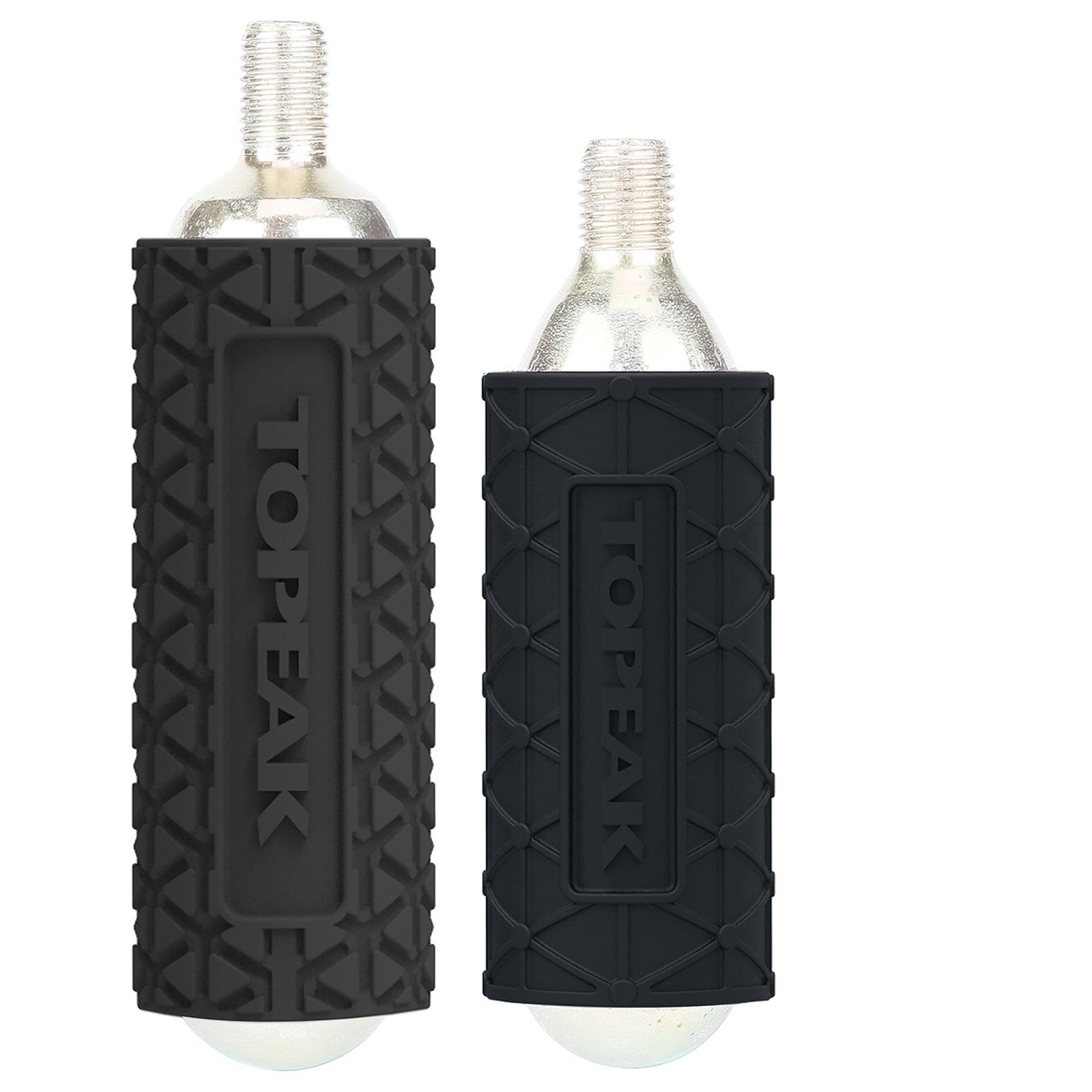 Topeak Kartuschenhüllen Co2 Sleeve 2er Set, Schwarz