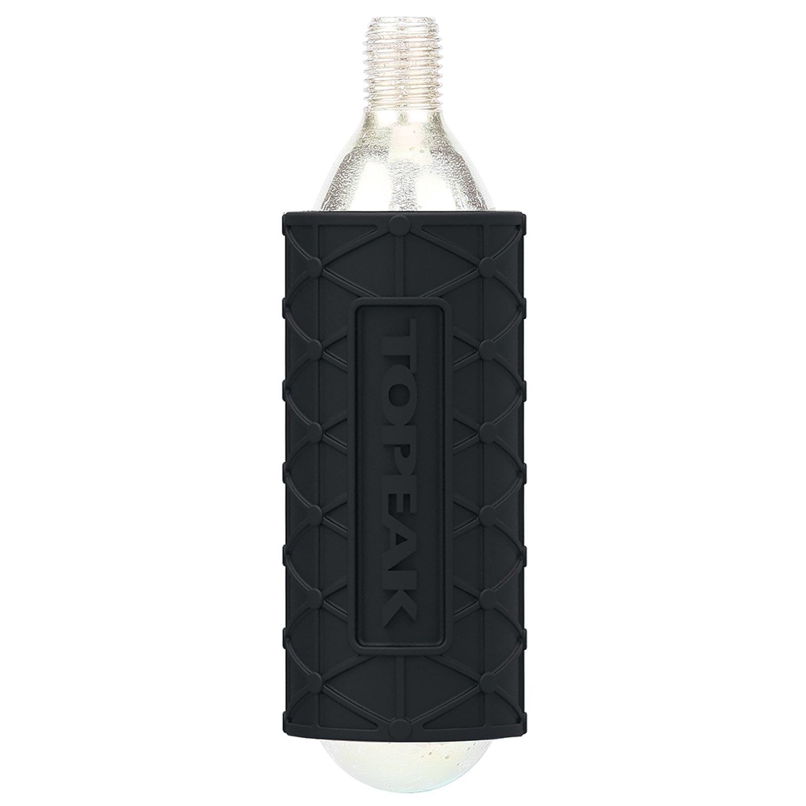 Topeak Kartuschenhüllen Co2 Sleeve 2er Set, Schwarz, 16 Gramm