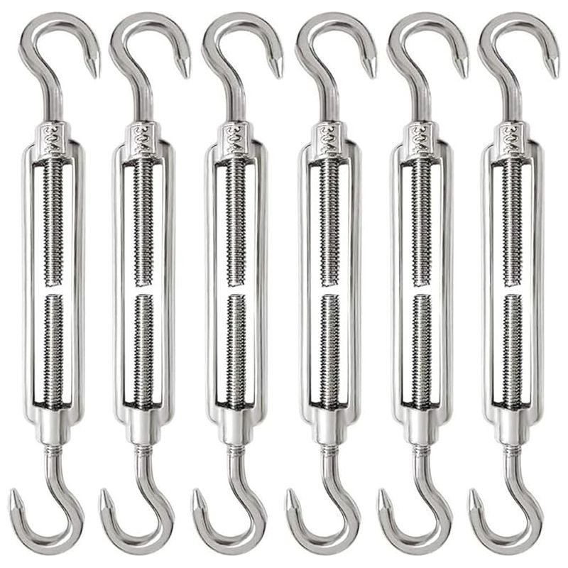 M6-kabelspanner, Verstellbare Kabelspanner Und Drahtspanner Aus Edelstahl 304, Stahlkabelspanner