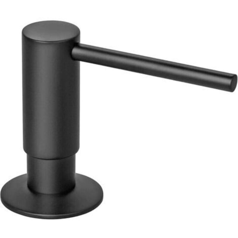 Distributeur De Savon À Pression En Cuivre Pour Évier De Cuisine Utilisation Multifonctionnelle Durable Facile À Nettoyer Grande Capacité Avec Tête De Pompe Rotative À 360 Degrés 500ml Noir