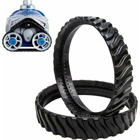 Zodiac Mx8 Roboter-reinigungsketten, Set Mit 2 Zodiac Mx8 Ersatzketten, Hergestellt Aus Hochbeständigem Gummi, Verlängern Die Lebensdauer Der Komponenten Ihres Reinigungsroboters.