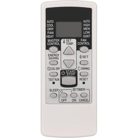 Ersatzfernbedienung Kompatibel Mit Fujitsu Klimaanlagen Ar-rcd1c, Ar-rcd1e Und Rce1e, Keine Originalfernbedienung