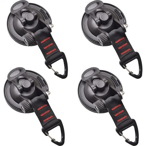 Multifunktionales 4-teiliges Saugnapf-befestigungsset, Ideal Für Autos, Camping, Planen Und Werkstätten. Enthält Saugnäpfe Mit Befestigungszubehör Für Wohnmobile, Den Heimgebrauch Und Werkstätten.