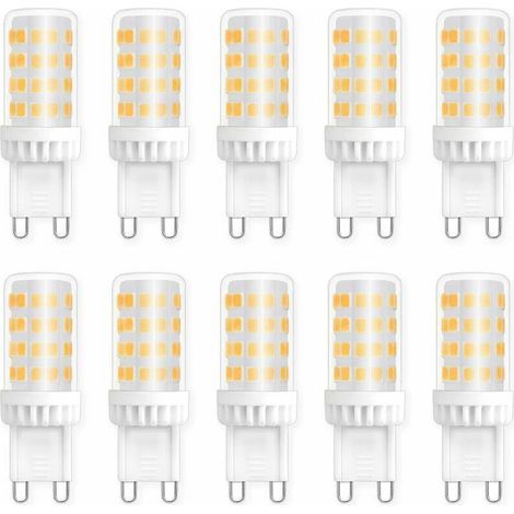 G9 Led-lampen 5w, Entspricht 40w/50w Halogenlampen, 450lm, Neutralweiß 4000k, Ac 220v, Standard G9 Fassung, Energiesparend, Für Deckenbeleuchtung, Küche, Schlafzimmer, Wohnzimmer Usw.