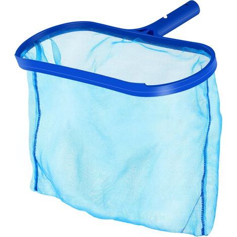 Professioneller Poolskimmer - Feinmaschiges Netz - Geeignet Für Whirlpools, Pools, Springbrunnen, Teiche - Zur Reinigung Von Blättern Und Schmutz Im Pool (blau)