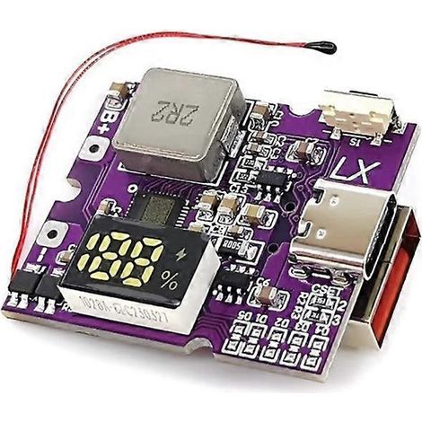 22,5-w-schnellladegerät Mit Bidirektionaler Ladefunktion Für Lithiumbatterien, Kompatibel Mit Pd/qc, Usb Typ-c.