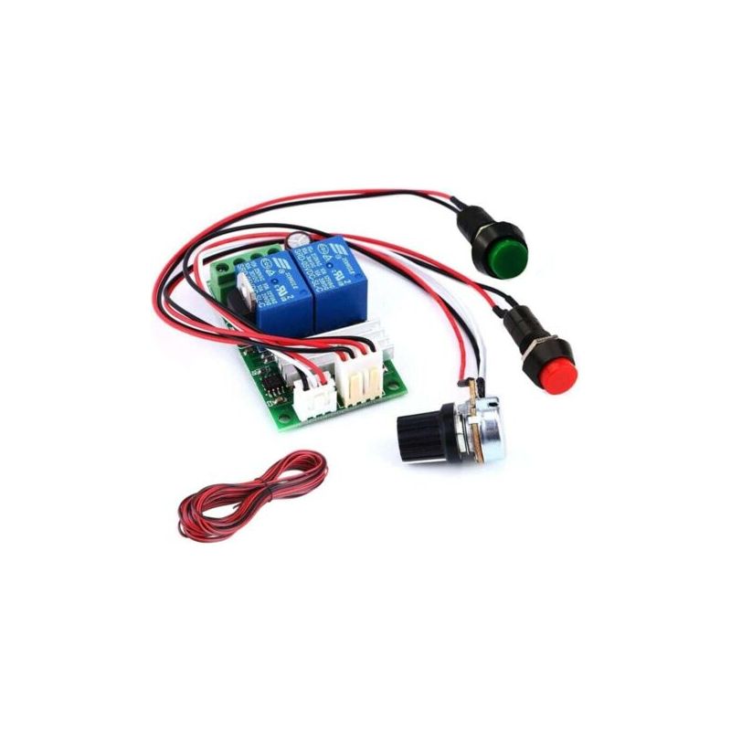 12-v-gleichstrom-drehzahlregler, Motor-drehzahlregler (pwm), Drehzahlregler Mit Reversierschalter, 6-v-, 12-v- Und 24-v-gleichstrom-wechselrichter 3a