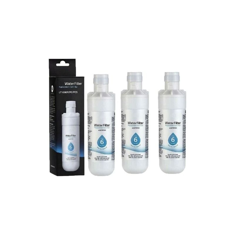 Kühlschrank-wasserfilter, 3er-pack, Adq747935, Ersetzt Lt1000p/pc/pcs, Mdj64844601, Adq74793501, Adq7479350