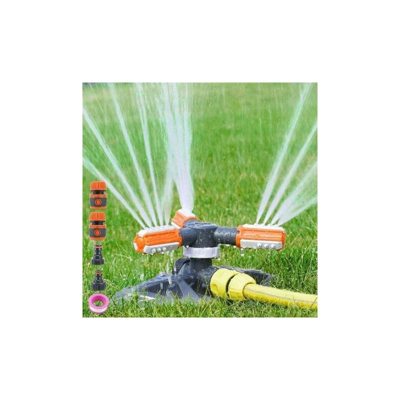 Gartensprenger, Automatisches Gartenbewässerungssystem, Große Bewässerungsfläche, 360° Drehbarer Sprenger Für Rasen Und Garten