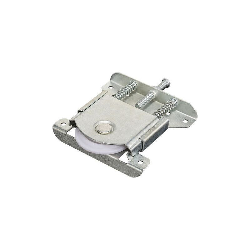 20 Kg Schiebetürrolle – Verzinkter Stahl Und Nylon – 2er-pack – Einfache Montage Für Schränke Und Regale – Rolle 2