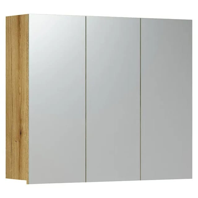 Purebliss Spiegelschrank Bad Eiche Dekor.