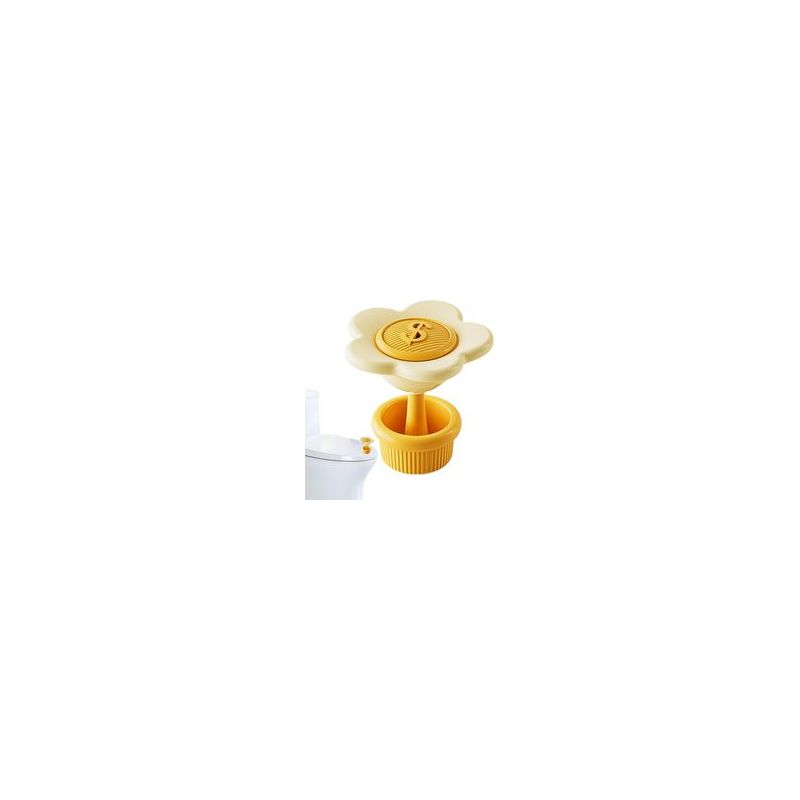Toilettenspülknopf – Aromatherapie-spülknopf – Badezimmerschalter Mit Niedlichem Blumendesign