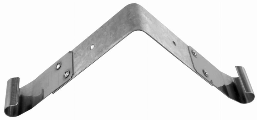 Firstklammer Firstblech Verzinkt Edelstahl Vm Building - Abstand 33 Mm - Saum 14 Mm - 211741000