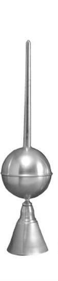 Traditionelle Spitze 105 - H: 45 Cm - Sockel 175 X 190 Mm - Kamm 3 Bis 4 Mm - 220003903