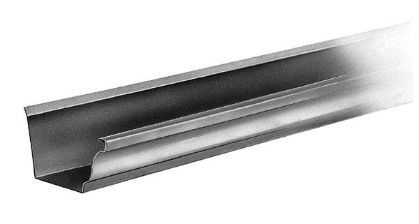 Profilierte Dachrinne Anthrazit-zink Vm Building - Stärke 0,65 Mm - Länge 4 M - 205098000