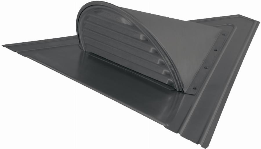 Traditionelle Halbrunde Katzenklappe Anthrazit-zink Vm Building - 211738000