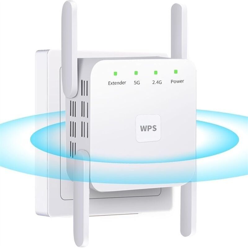 Outdoor-wlan-repeater, Neuer 1200-mbit/s-wlan-verstärker (2025), Leistungsstarker Dualband-wlan-extender (5 Ghz & 2,4 Ghz), Kompatibel Mit Allen Modems/routern Mit Ethernet-anschluss.