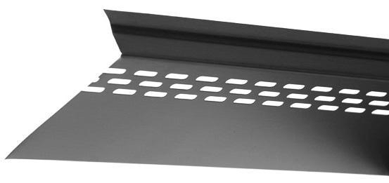 Sockelprofil Für Fassadenverkleidung Clin Quartz-zink Vm Building - 0,80 Mm X 300 Mm X 3 M - 220022361