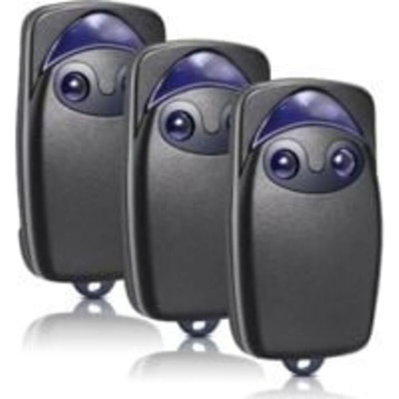 3er-pack Garagentor-fernbedienungen Für Flo2r-s, 433,92 Mhz, Kompatibel Mit Flo2r-s, 2 Kanäle