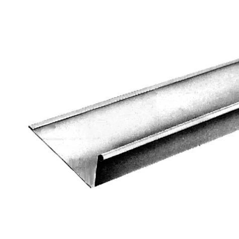 Nantaise Dachrinne Mit Quartz-zink-klammer - Wulst 14 - Breite 33 - 80 X 205 Mm - Blechstärke 0,65 Mm - 4 M - 220021380