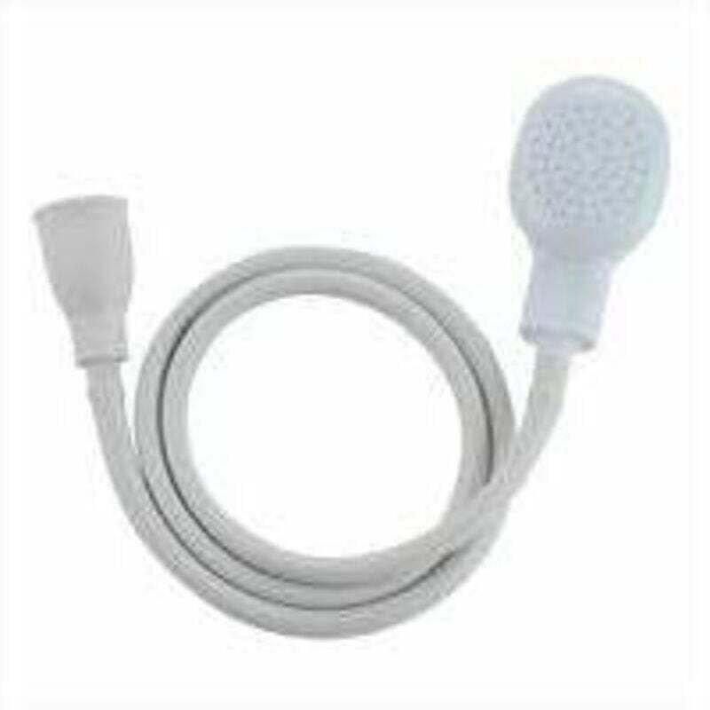Alovez – Abs-kunststoff-wasserhahnbrause – 1 M Pvc-schlauch – Sprühdüse Geeignet Zum Haarewaschen, Babybaden Und Zur Tierpflege – 37 Zoll