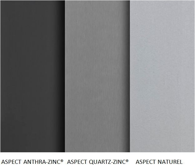 Anthrazitlaminiertes Zinkblech Vmb Dicke 0,60 X 1000 X 2000 Mm - 220020414