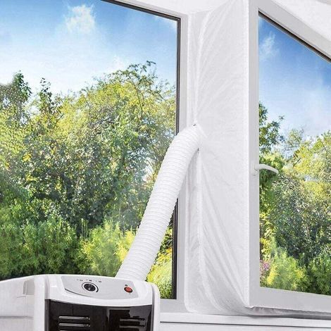 Fensterdichtung Für Mobile Klimaanlagen, Moskitonetz, Wasserdicht, Wärmeisolierend, Geeignet Für Kippfenster, Fensterdichtung Für Klimaanlagen, 300 Cm, Weiß