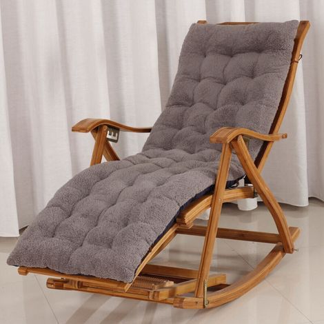 Sonnenliegenkissen, Deckstuhlmatte, Gartenstuhlkissen Mit Verstellbarem Gurt (48155)