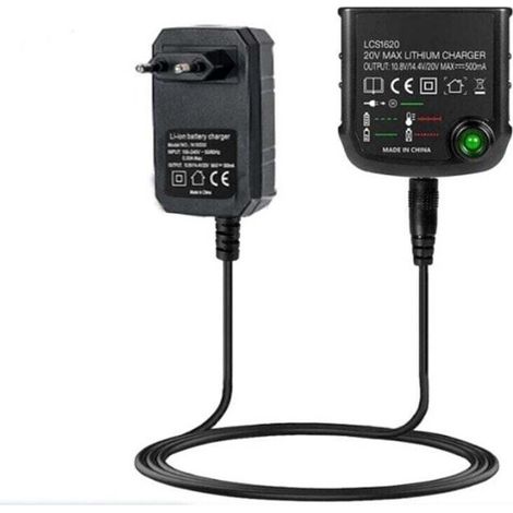 Ersatzladegerät Kompatibel Mit Dem Black & Decker 12v-18v Nicd/nimh-akku Lcs1620