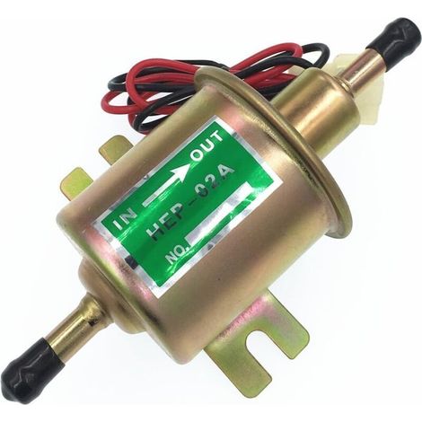 Universelle 12v-elektrokraftstoffpumpe Für Benzin Und Diesel, Hep-02a, Oem Hep-02a 12v Niederdruck-kraftstoffpumpe Für Die Meisten Pkw, Motorräder Mit Vergaser Und Atvs