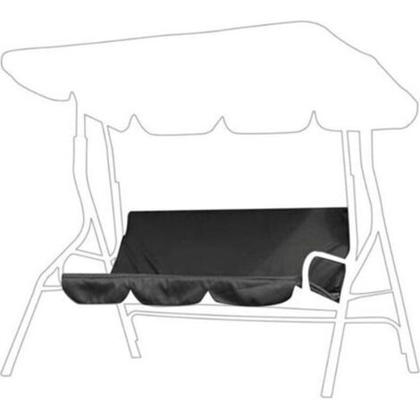 Gartenschaukel-kissenbezug, 150 X 50 X 10 Cm, Wasserdicht, Uv-beständig, Staubdicht, 210d Oxford-gewebe, Grün, 150 X 50 X 10 Cm